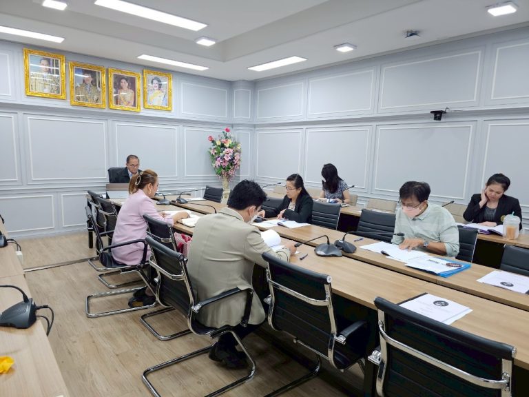 การประชุมคณะกรรมการโครงการอบรมภาษา และวัฒนธรรมไทยสำหรับนักศึกษาต่างชาติ ครั้งที่ 3/2568